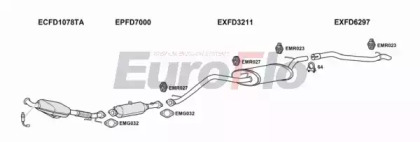 Система выпуска ОГ EuroFlo FDFOC20D 5001